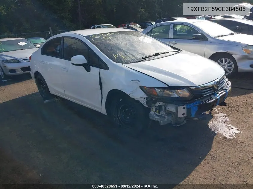 19XFB2F59CE384505 2012 Honda Civic Lx