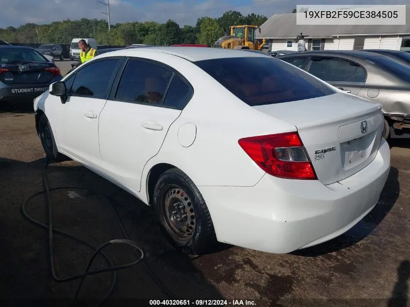 19XFB2F59CE384505 2012 Honda Civic Lx