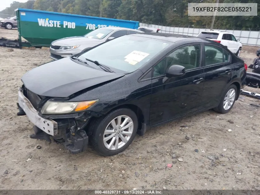 19XFB2F82CE055221 2012 Honda Civic Ex