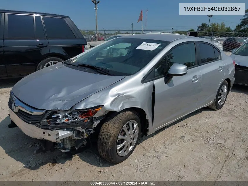 19XFB2F54CE032867 2012 Honda Civic Lx