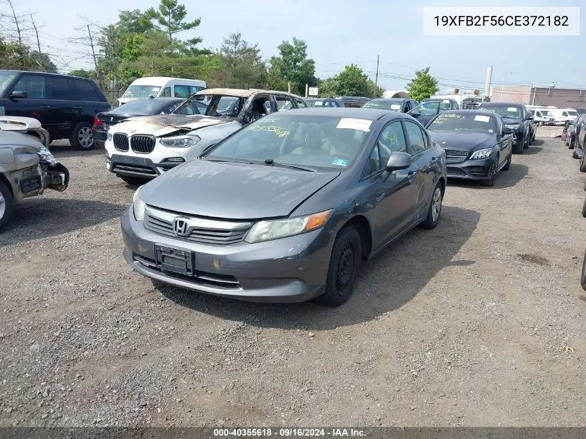 19XFB2F56CE372182 2012 Honda Civic Lx