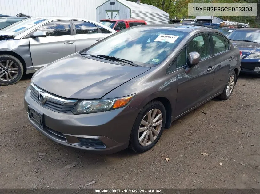 19XFB2F85CE053303 2012 Honda Civic Ex