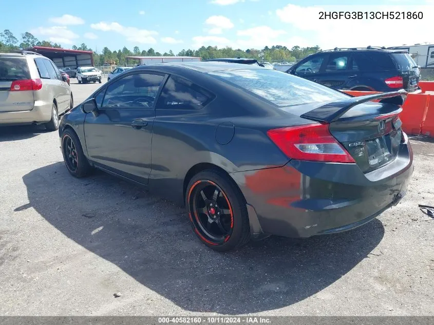 2HGFG3B13CH521860 2012 Honda Civic Ex-L