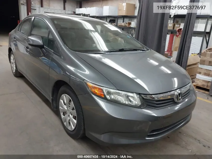 19XFB2F59CE377697 2012 Honda Civic Sdn Lx