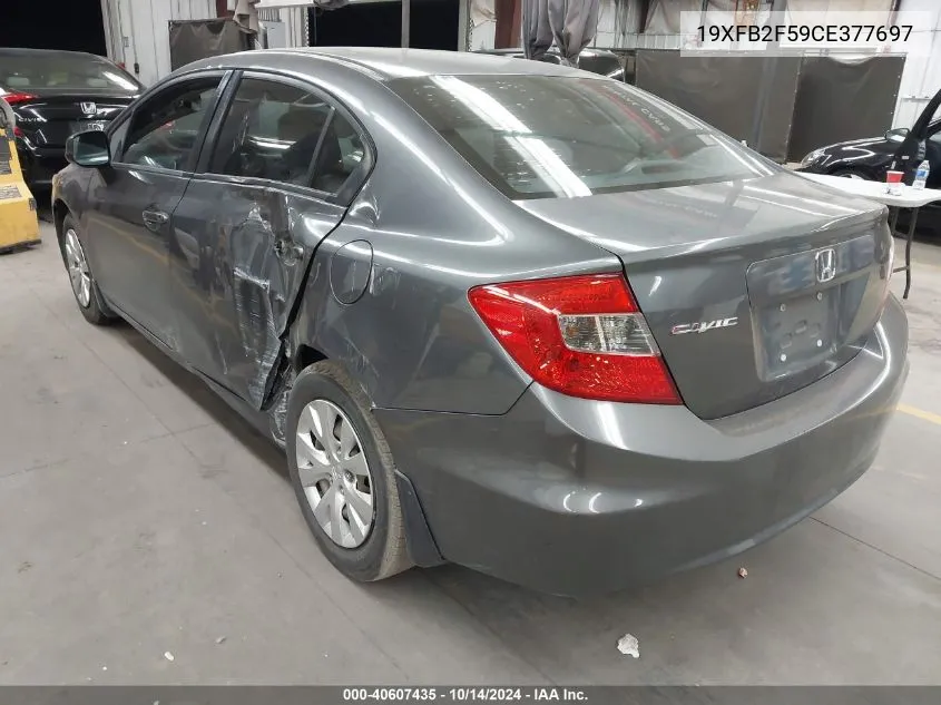 19XFB2F59CE377697 2012 Honda Civic Sdn Lx