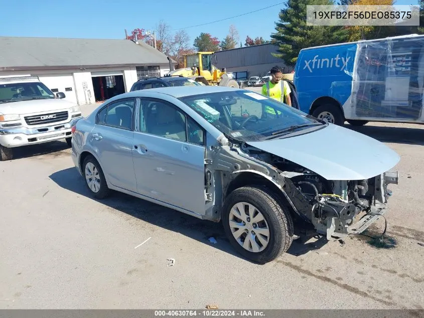 2012 Honda Civic Sdn Lx VIN: 19XFB2F56DEO85375 Lot: 40630764