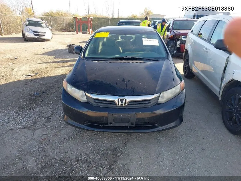 19XFB2F53CE018880 2012 Honda Civic Lx