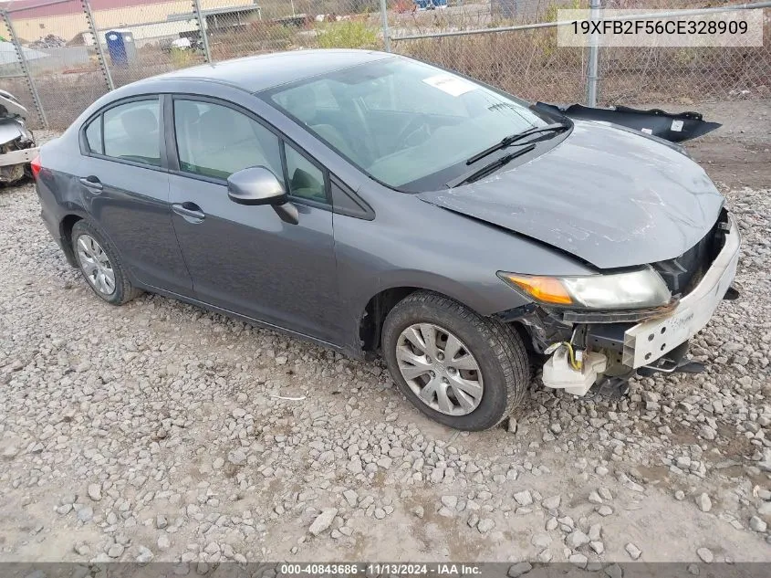 2012 Honda Civic Lx VIN: 19XFB2F56CE328909 Lot: 40843686