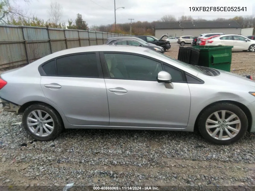 2012 Honda Civic Ex VIN: 19XFB2F85CE052541 Lot: 40868065