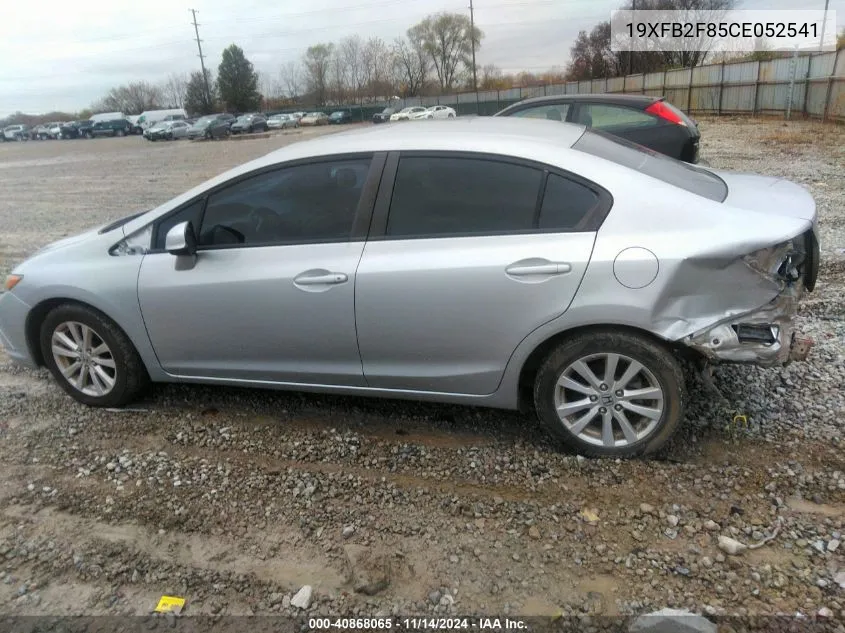 2012 Honda Civic Ex VIN: 19XFB2F85CE052541 Lot: 40868065