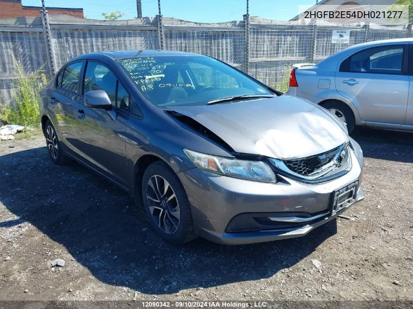 2HGFB2E54DH021277 2013 Honda Civic Sdn