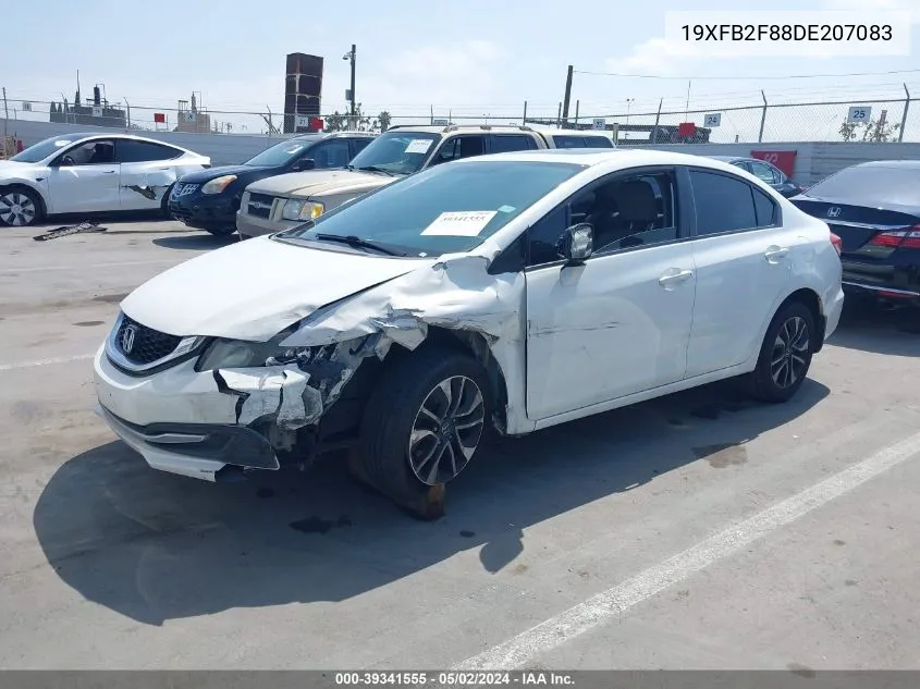 19XFB2F88DE207083 2013 Honda Civic Ex