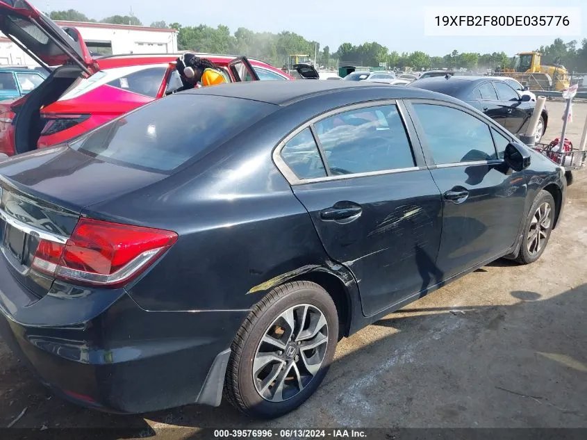 19XFB2F80DE035776 2013 Honda Civic Ex