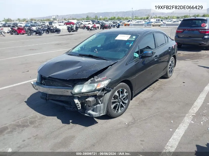 2013 Honda Civic Ex VIN: 19XFB2F82DE066429 Lot: 39599721