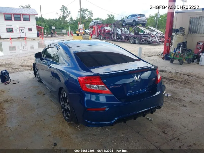 2HGFG4A52DH705232 2013 Honda Civic Si