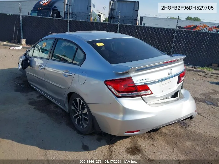 2HGFB2F96DH529705 2013 Honda Civic Ex-L