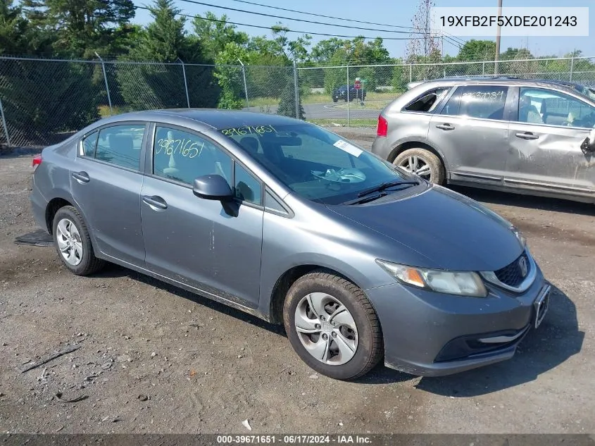 19XFB2F5XDE201243 2013 Honda Civic Lx