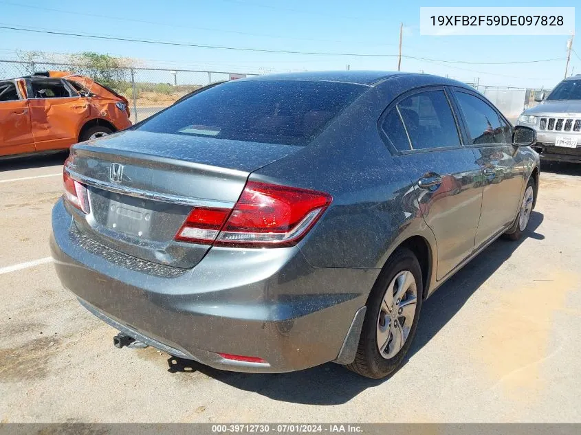 19XFB2F59DE097828 2013 Honda Civic Lx