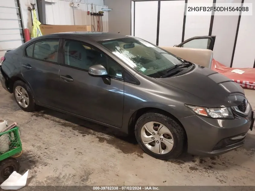 2HGFB2F50DH564088 2013 Honda Civic Lx