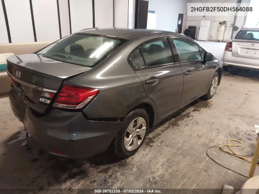 2HGFB2F50DH564088 2013 Honda Civic Lx