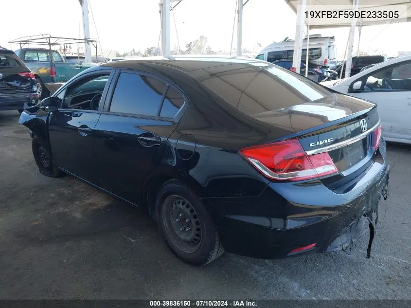 19XFB2F59DE233505 2013 Honda Civic Lx