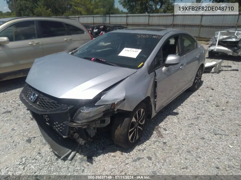 19XFB2F82DE048710 2013 Honda Civic Ex