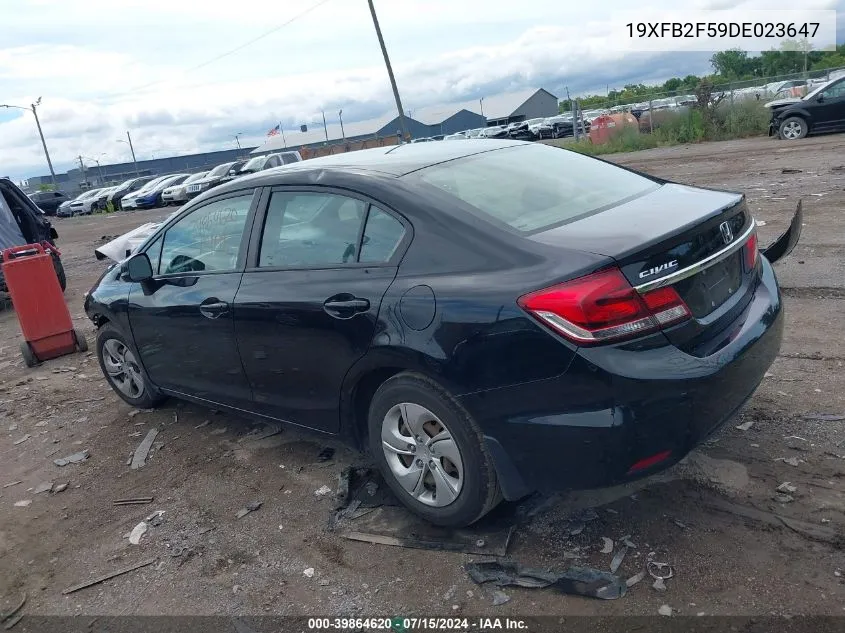 19XFB2F59DE023647 2013 Honda Civic Lx