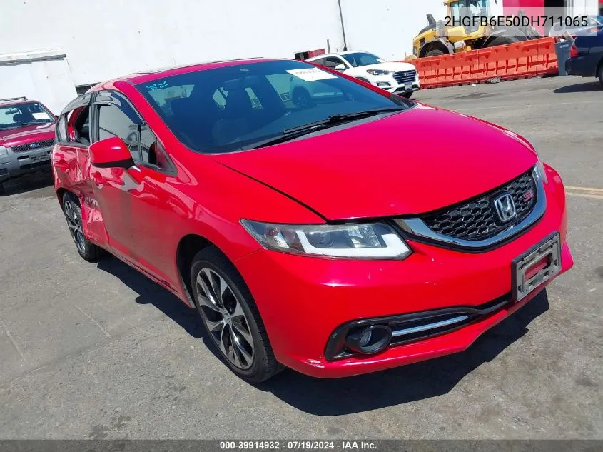 2HGFB6E50DH711065 2013 Honda Civic Si