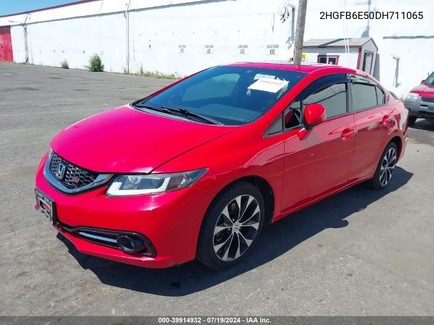 2HGFB6E50DH711065 2013 Honda Civic Si