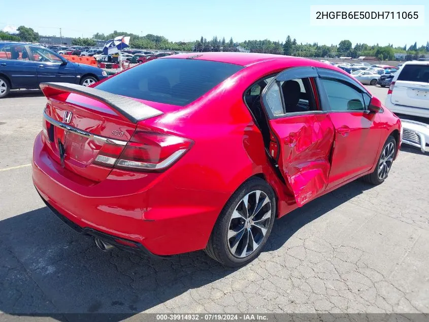 2HGFB6E50DH711065 2013 Honda Civic Si