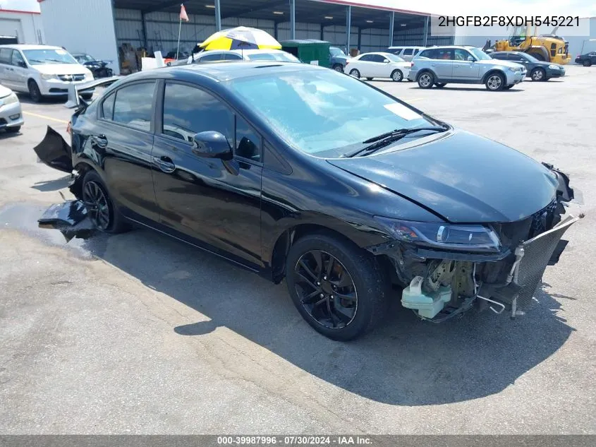 2HGFB2F8XDH545221 2013 Honda Civic Ex