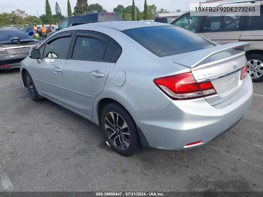 19XFB2F92DE273265 2013 Honda Civic Ex-L