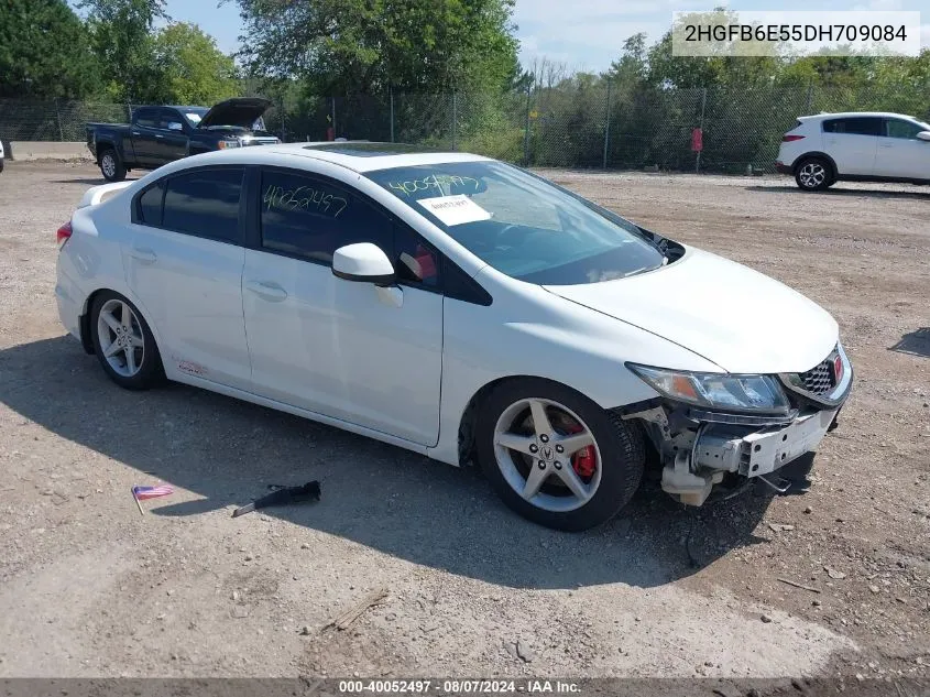 2013 Honda Civic Si VIN: 2HGFB6E55DH709084 Lot: 40052497