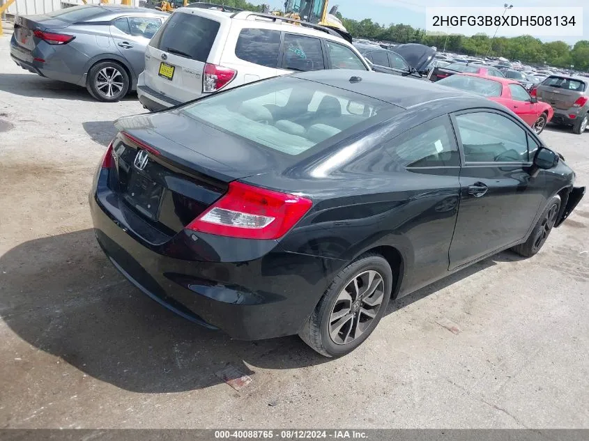 2HGFG3B8XDH508134 2013 Honda Civic Ex