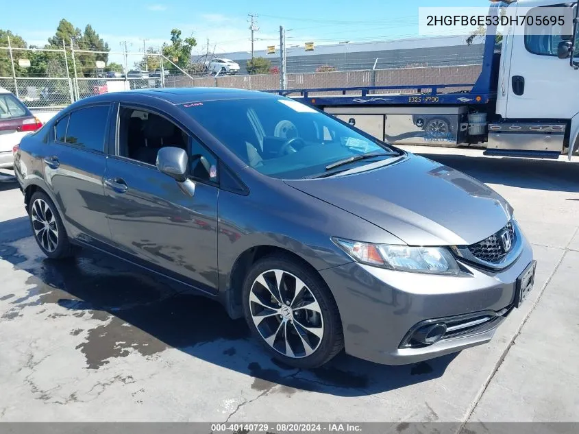 2HGFB6E53DH705695 2013 Honda Civic Si