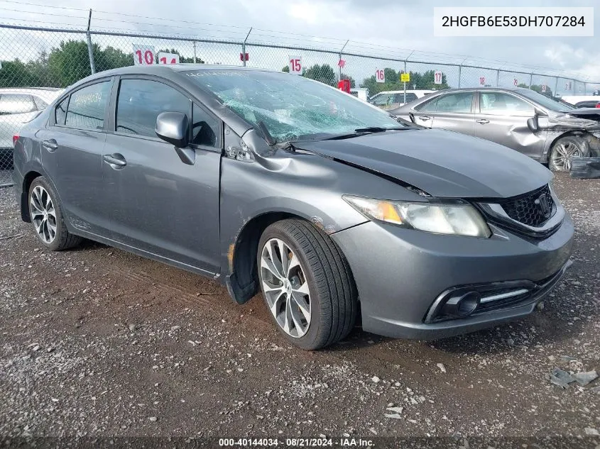 2HGFB6E53DH707284 2013 Honda Civic Si