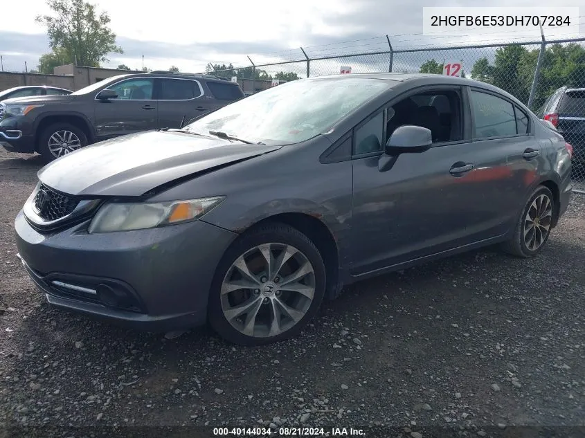 2HGFB6E53DH707284 2013 Honda Civic Si