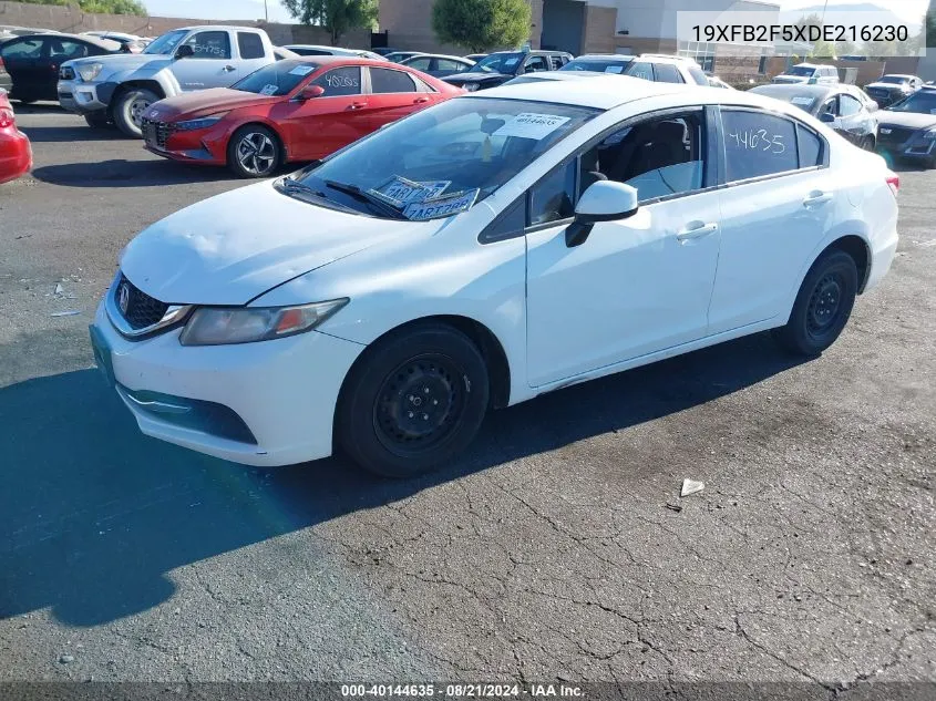 19XFB2F5XDE216230 2013 Honda Civic Lx