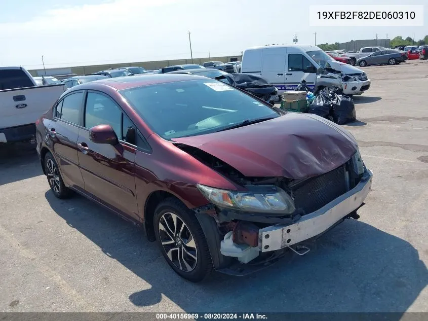 19XFB2F82DE060310 2013 Honda Civic Ex