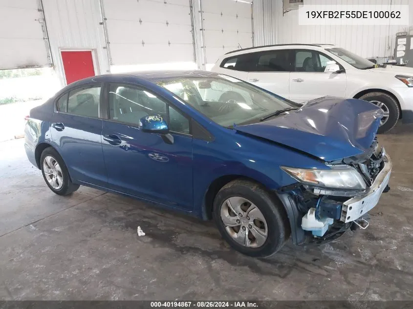 19XFB2F55DE100062 2013 Honda Civic Lx