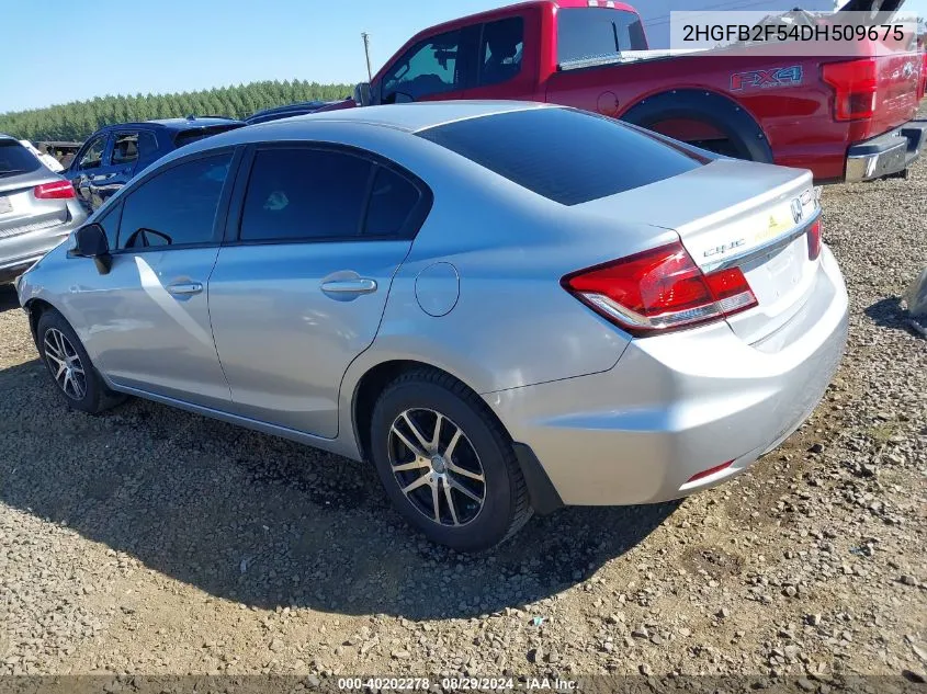 2HGFB2F54DH509675 2013 Honda Civic Lx