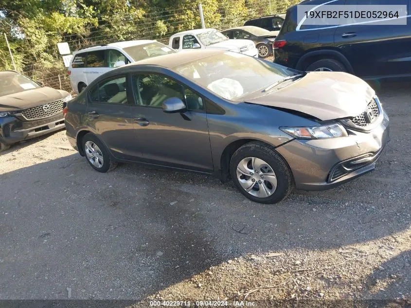 19XFB2F51DE052964 2013 Honda Civic Lx