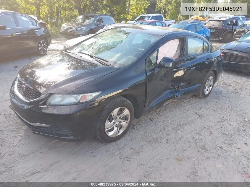 19XFB2F53DE045921 2013 Honda Civic Lx