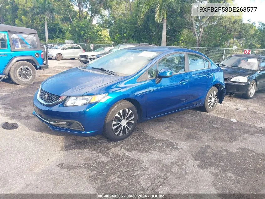 19XFB2F58DE263577 2013 Honda Civic Lx