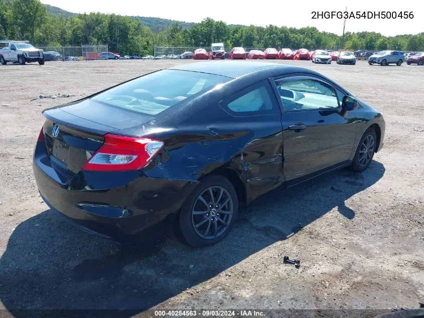 2013 Honda Civic Lx VIN: 2HGFG3A54DH500456 Lot: 40254563