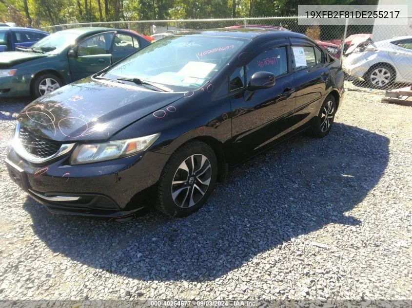 19XFB2F81DE255217 2013 Honda Civic Ex