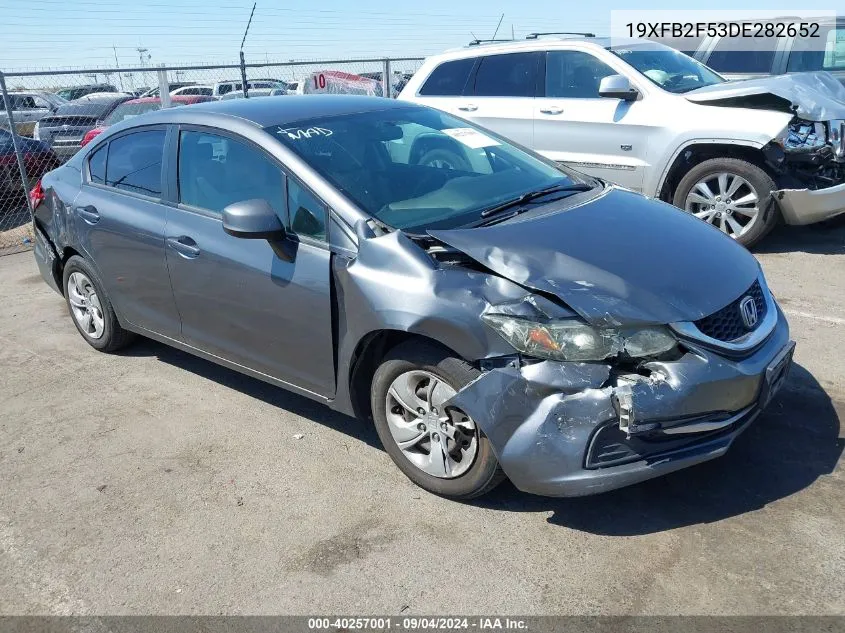 19XFB2F53DE282652 2013 Honda Civic Lx