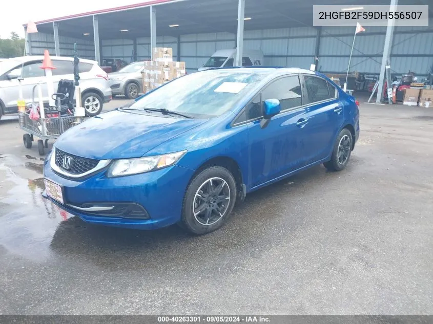 2HGFB2F59DH556507 2013 Honda Civic Lx