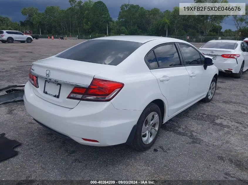 19XFB2F5XDE046676 2013 Honda Civic Lx