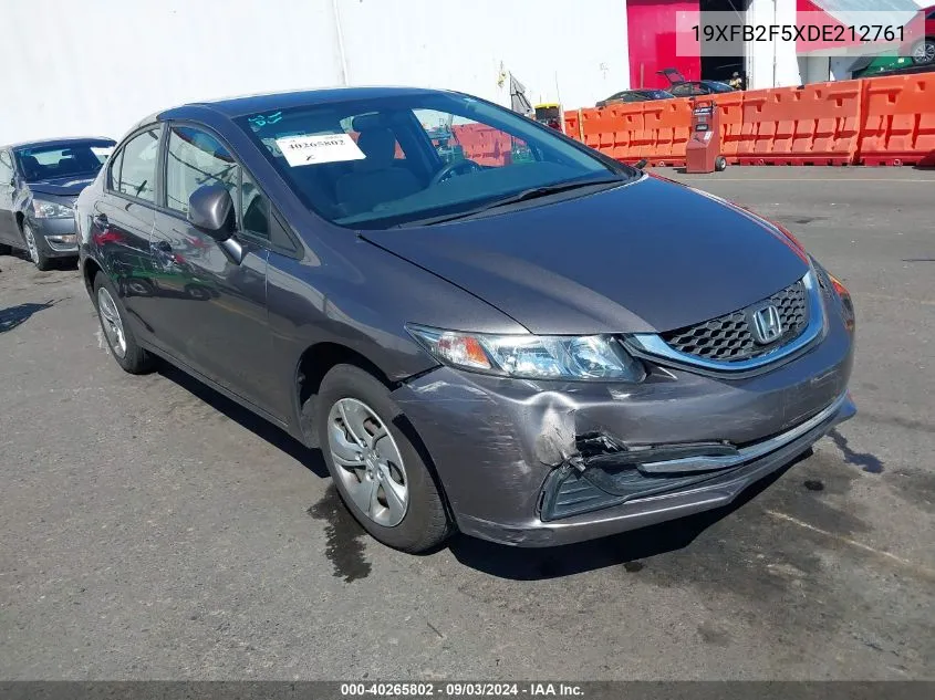 19XFB2F5XDE212761 2013 Honda Civic Lx